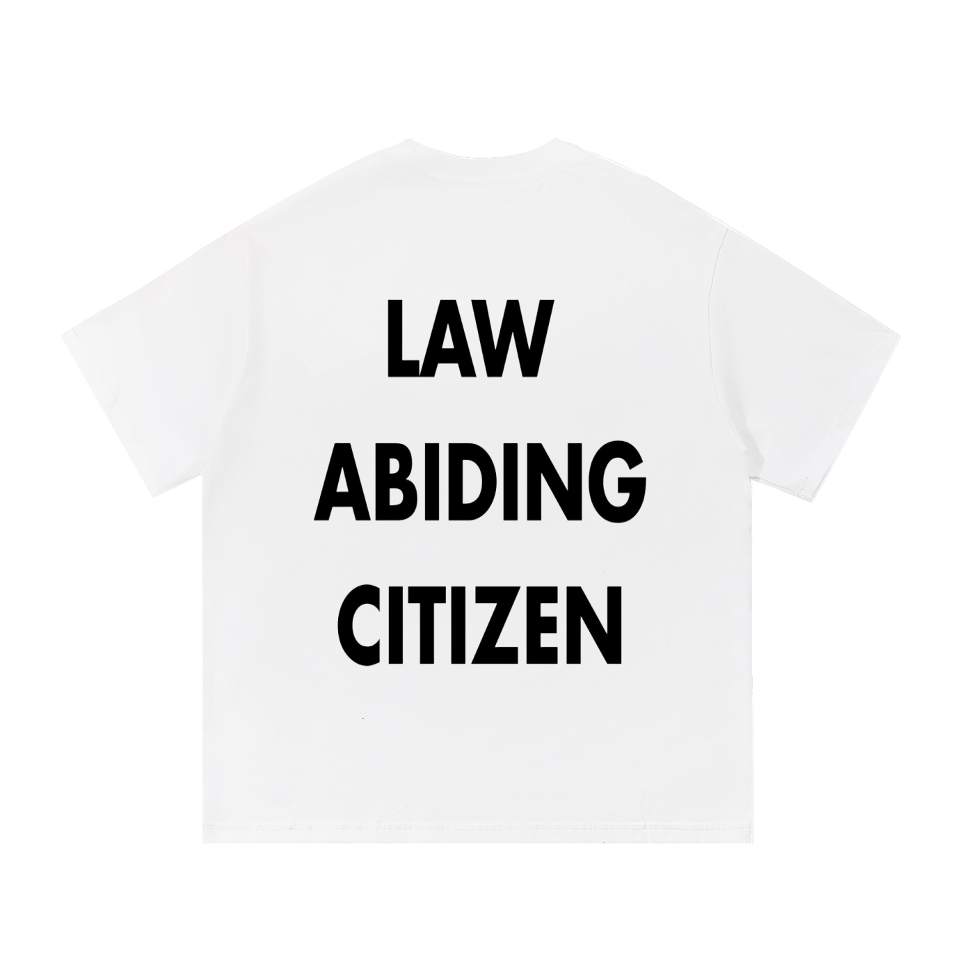 White Law Abiding Citizen Shirt